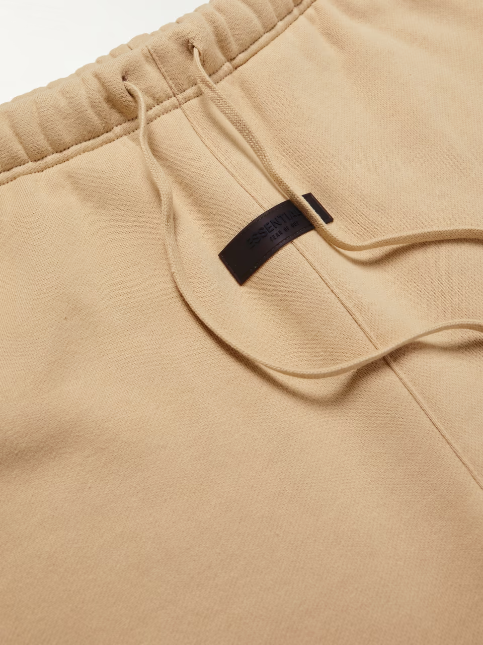 Logo-Appliquéd Wide-Leg Cotton-Blend Jersey Drawstring Shorts