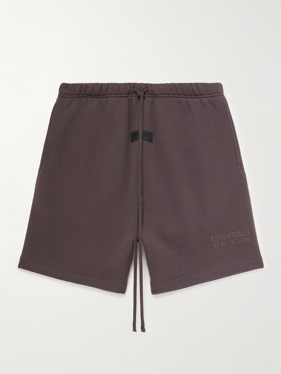 Logo-Appliquéd Wide-Leg Cotton-Blend Jersey Drawstring Shorts